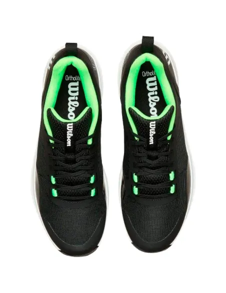 Scarpe da ginnastica Wilson Hurricane Pro V2 nere bianche verdi | S...