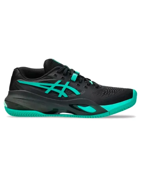 Zapatillas Asics Gel Resolution X Clay Negro Verde Aurora | Padelsc...