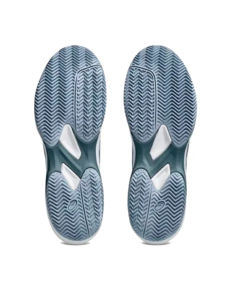 Asics Game FF Clay Shoes Grey Blue Green Steel | Men's padel shoes ...