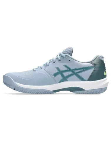 Asics Game FF Clay Shoes Grey Blue Green Steel | Men's padel shoes ...