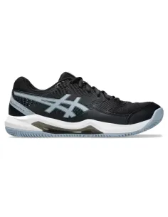 Asics Gel Dedicate 8 Clay Schuhe Schwarz Grau Blau | Padelschuhe fü...