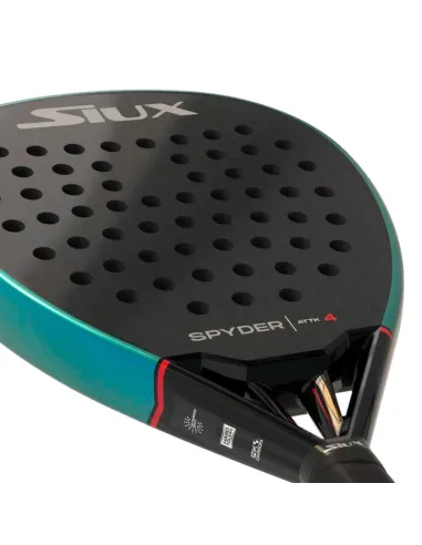 Pala de pádel Siux Spyder 4 Control 2025 | Siux padel rackets Siux ...