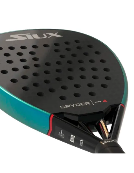 Pala de pádel Siux Spyder 4 Control 2025 | Siux padel rackets Siux ...