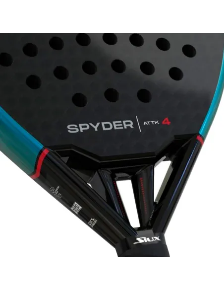 Pala de pádel Siux Spyder 4 Control 2025 | Siux padel rackets Siux ...