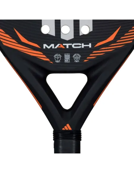 Raquette de padel Adidas Match Noir Orange 3.5 2026 | Raquettes de ...