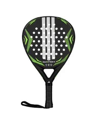 Pala de pádel Adidas Match Negro Verde 3.5 2026