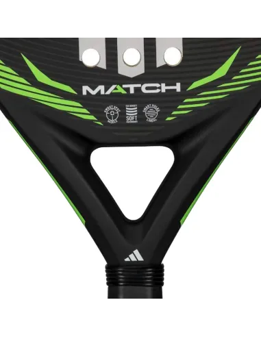 Adidas Match Padel-Schläger Schwarz Grün 3.5 2026 | Adidas Padelsch...