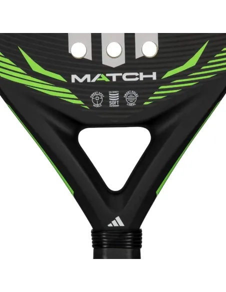Adidas Match Padel-Schläger Schwarz Grün 3.5 2026 | Adidas Padelsch...