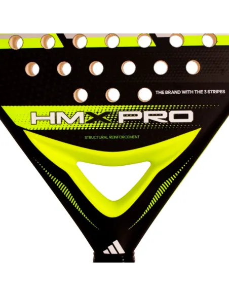 Adidas HMX Pro Padel-Schläger Schwarz Grün | Adidas Padelschläger