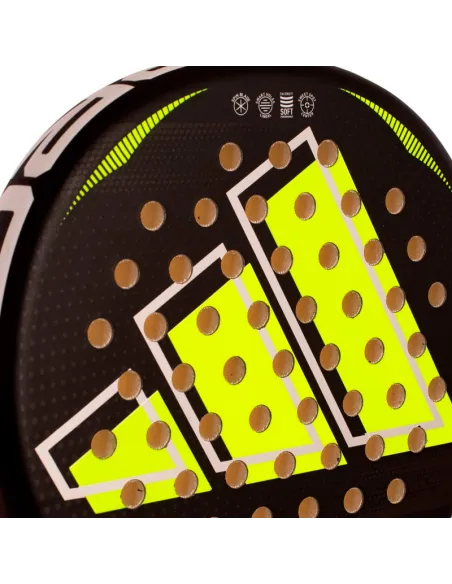 Adidas HMX Pro Padel-Schläger Schwarz Grün | Adidas Padelschläger