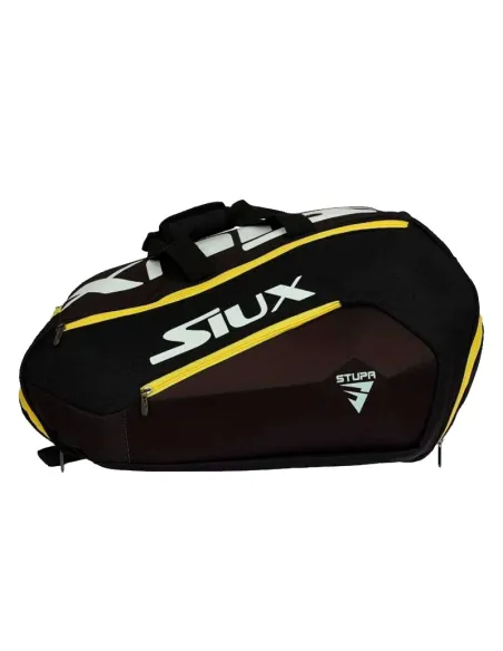Bolsa de Padel Siux Stupa Electra Preta Amarela | Sacos e mochilas ...