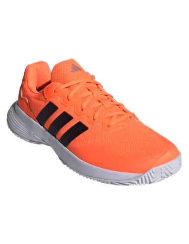 Scarpe da ginnastica Adidas GameCourt 2 arancioni | Scarpe da padel...