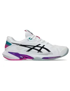 Scarpe Asics Solution Speed FF 4 Clay Bianco Rosa | Scarpe da padel