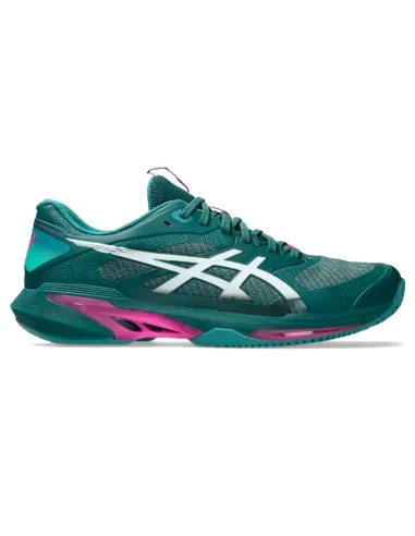 Tênis Asics Solution Speed FF 4 Clay Azul Escuro Branco | Padel Tênis