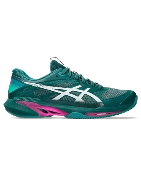 Asics Solution Speed FF 4 Clay Schuhe Dunkelblau Weiß | Padel-Schuhe