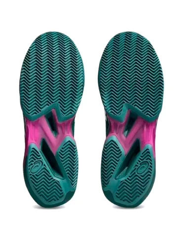 Asics Solution Speed FF 4 Clay Shoes Dark Blue White | Padel Sneakers