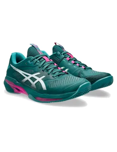 Tênis Asics Solution Speed FF 4 Clay Azul Escuro Branco | Padel Tênis