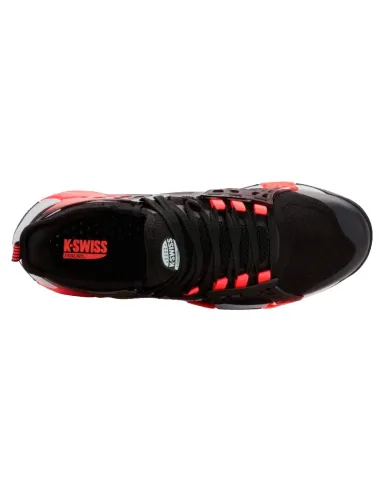 Zapatillas Kswiss K-Frame Padel Negro Rojo