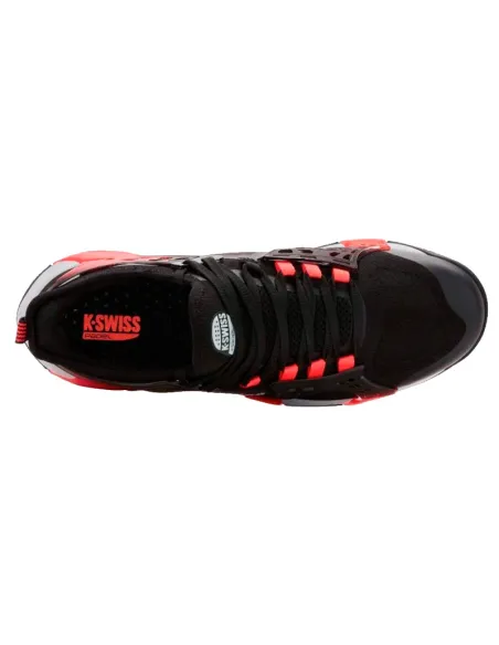 Chaussures de padel K-Swiss K-Frame noires et rouges | Chaussures d...
