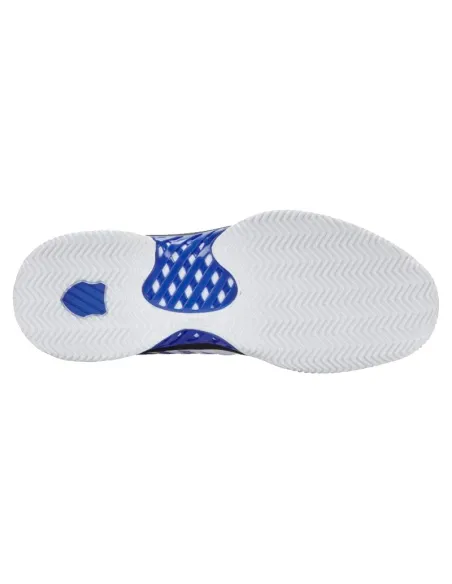 Tênis K-Swiss Express Light 3 HB Clay Branco Azul | Sapatos de pade...