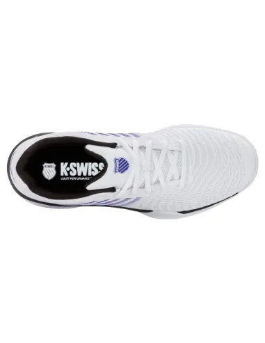 Tênis K-Swiss Express Light 3 HB Clay Branco Azul | Sapatos de pade...