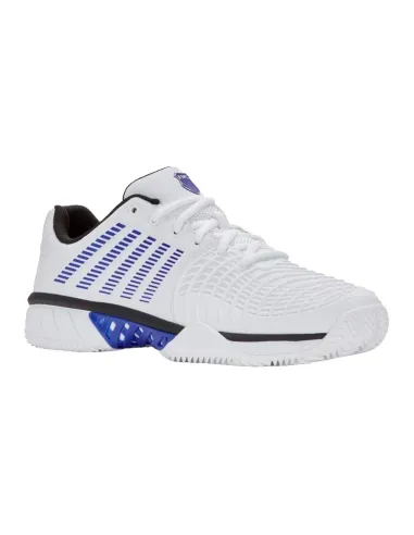 K-Swiss Express Light 3 HB Clay White Blue Sneakers | Padelschuhe f...