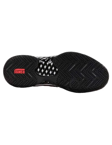 K-Swiss Express Light 3 HB Padelschuhe Schwarz Rot | Padelschuhe fü...