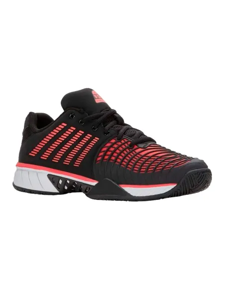 K-Swiss Express Light 3 HB Padelschuhe Schwarz Rot | Padelschuhe fü...
