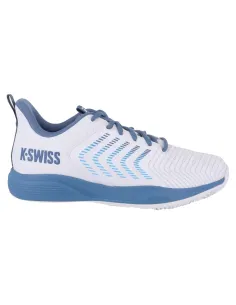 K-Swiss Ultrashot Light Clay White Blue Sneakers | Men's padel shoe...