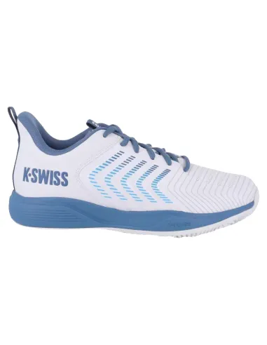 K-Swiss Ultrashot Sneaker in Hellgrau, Weiß und Blau | Padelschuhe ...