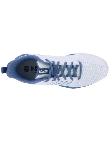 K-Swiss Ultrashot Light Clay White Blue Sneakers | Men's padel shoe...