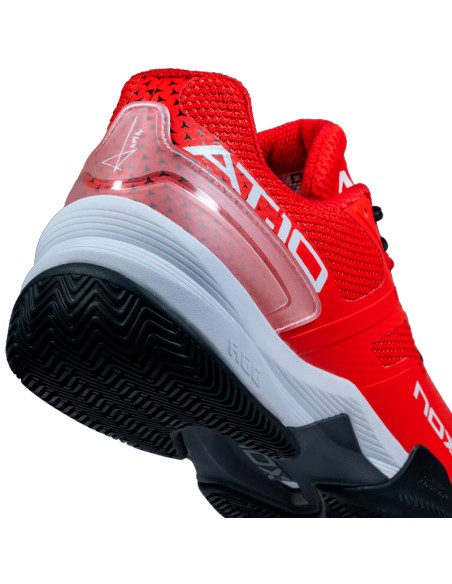 Baskets Nox At10 Rouge Fiery 2023 | Chaussures de padel