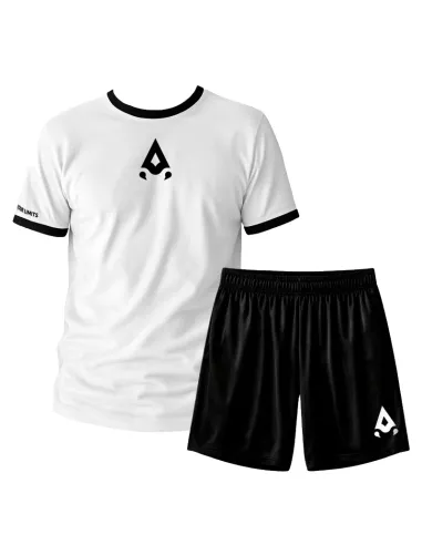 Conjunto Selvagem de Escorpião Branco Preto | Roupas de padel mascu...