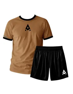 Conjunto Alacran Wild Marron Negro | Roupas de padel masculinas