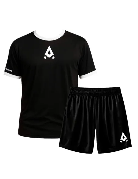 Conjunto Alacran Wild Negro | Roupas de padel masculinas