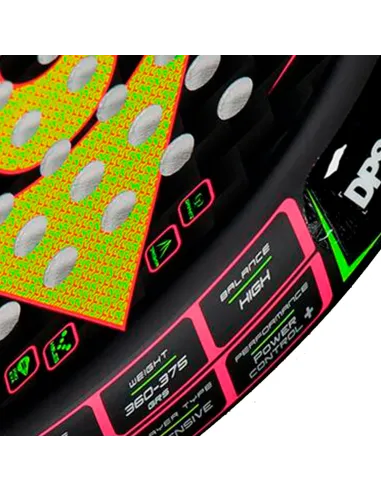 Conjunto de Padel Dunlop Inferno Graphite Pro + Bolsa de Padel Verd...