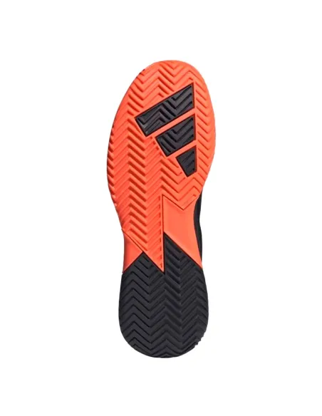 Adidas Defiant Speed 2 Sneaker in Schwarz und Orange | Padel-Schuhe