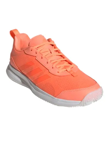 Tênis Adidas AvaFlash Laranja Feminino | Padel Tênis