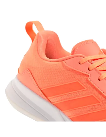 Zapatillas Adidas AvaFlash Naranja Mujer | Padel Sneakers