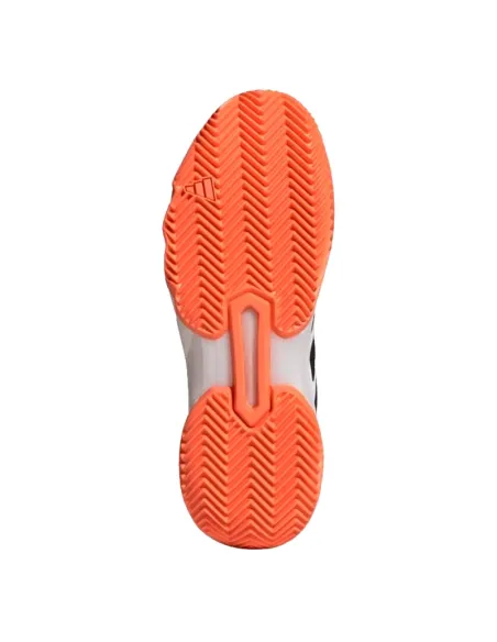Zapatillas Adidas CourtJam Control 3 Clay Blanco Naranja Negro | Pa...