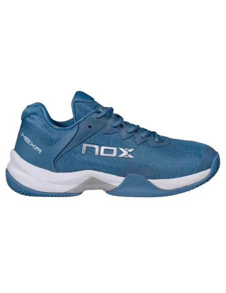 Baskets Nox ML10 Hexa Bleu Argent | Chaussures de padel