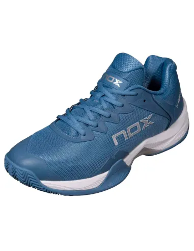 Sneakers Nox ML10 Hexa blu argento | Scarpe da padel