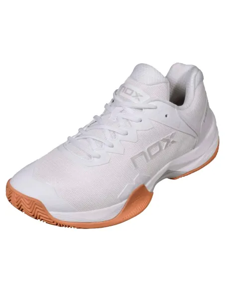 Nox ML10 Hexa Weiß-Braun Sneakers | Padelschuhe für Herren