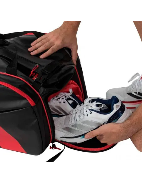 Adidas Ale Galan Multigame 3.5 Padeltasche, Schwarz/Rot | Paddeltas...