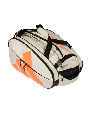 Bolsa de Padel Adidas Multigame 3.5 Branca e Laranja | Sacos e moch...
