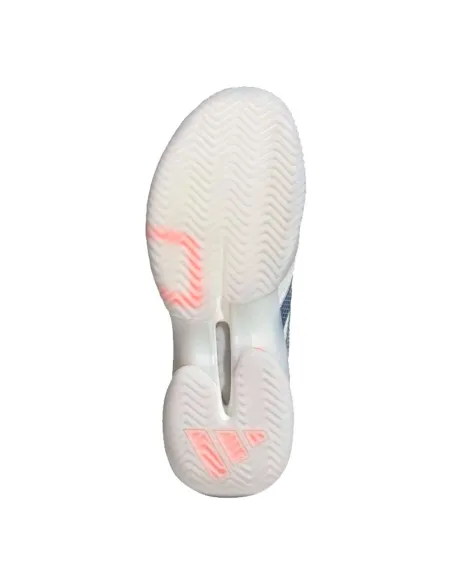 Baskets Adidas Barricade 14 blanches, bleues et oranges pour femmes...