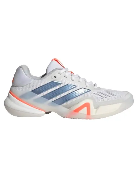 Baskets Adidas Barricade 14 blanches, bleues et oranges pour femmes...