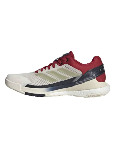 Zapatillas Adidas Crazyquick Boost Padel Beige Mujer | Chaussures d...