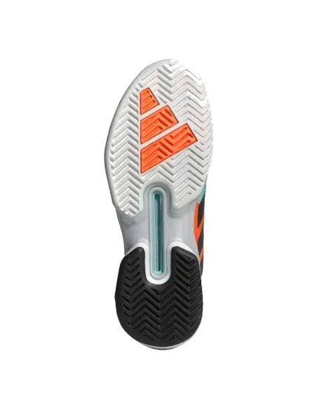 Adidas Adizero Ubersonic 5 Blau-Orange Sneaker | Padelschuhe für He...