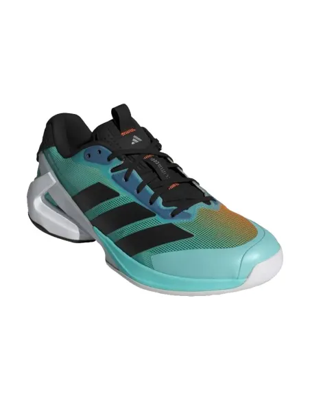 Scarpe da ginnastica Adidas Adizero Ubersonic 5 blu arancioni | Sca...